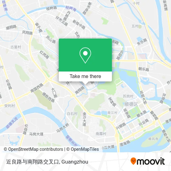近良路与南翔路交叉口 map