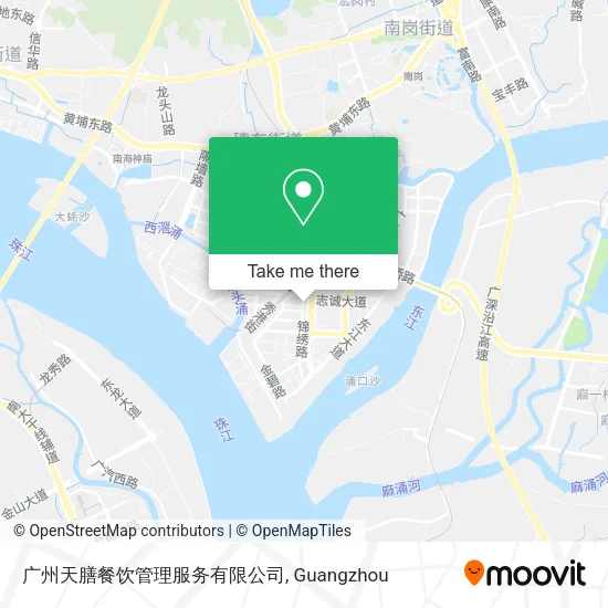 广州天膳餐饮管理服务有限公司 map