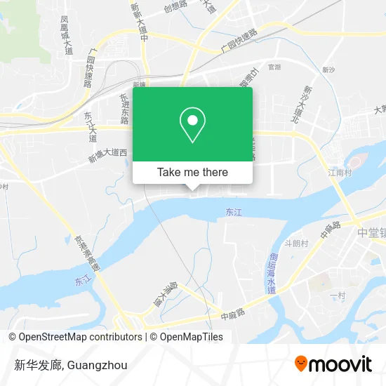 新华发廊 map