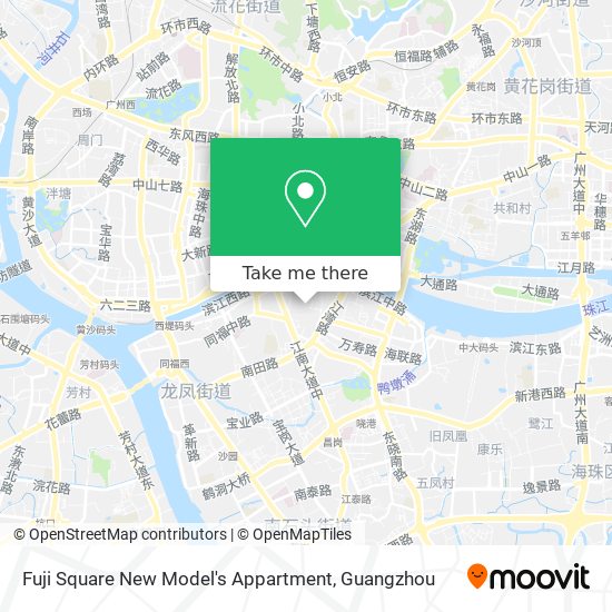 Fuji Square New Model's Appartment map