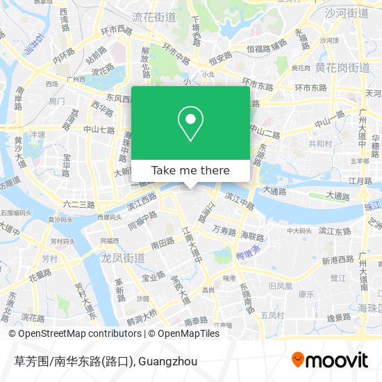 草芳围/南华东路(路口) map
