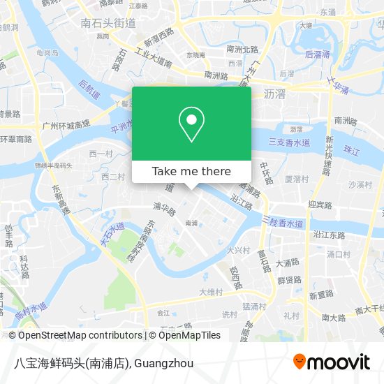 八宝海鲜码头(南浦店) map