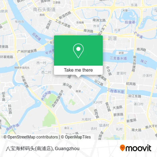 八宝海鲜码头(南浦店) map