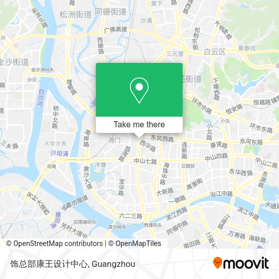 饰总部康王设计中心 map