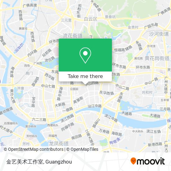 金艺美术工作室 map