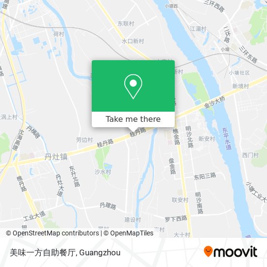 美味一方自助餐厅 map