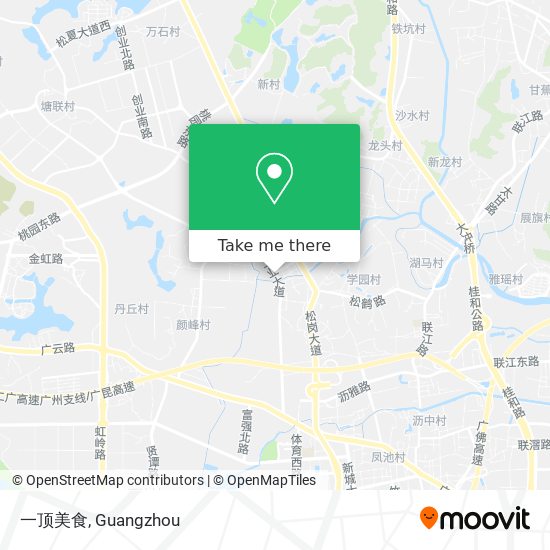 一顶美食 map