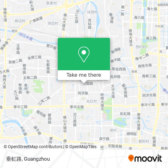 垂虹路 map