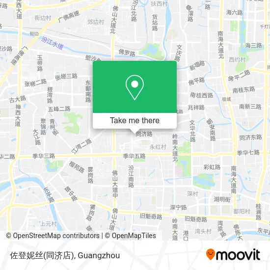 佐登妮丝(同济店) map