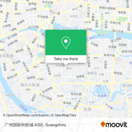 广州国际轻纺城-A3区 map