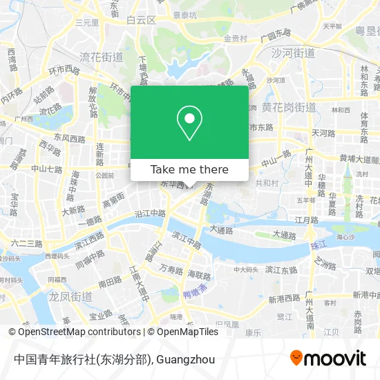 中国青年旅行社(东湖分部) map