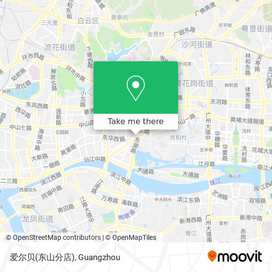 爱尔贝(东山分店) map