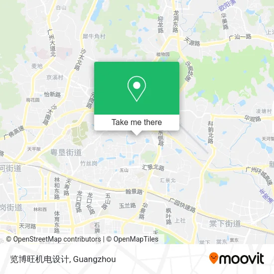 览博旺机电设计 map
