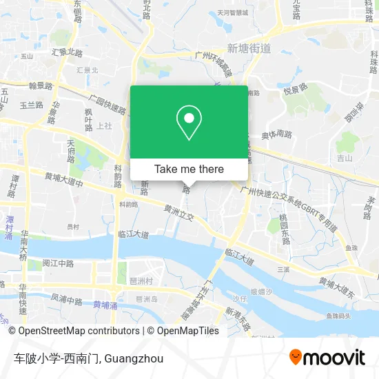 车陂小学-西南门 map