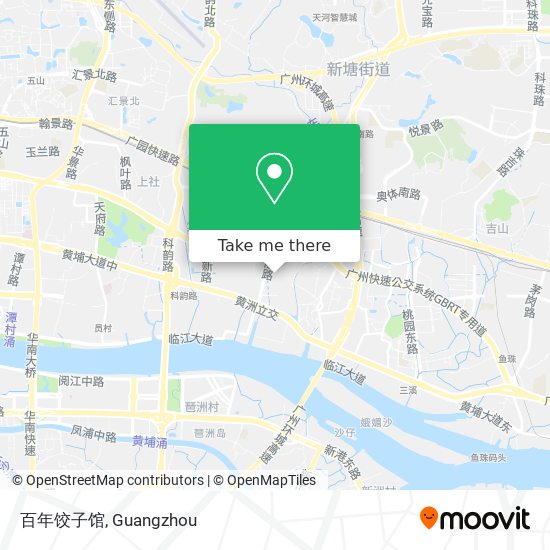百年饺子馆 map