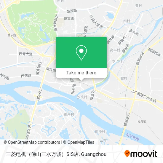 三菱电机（佛山三水万诚）SIS店 map