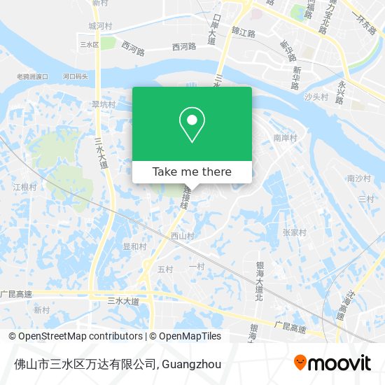 佛山市三水区万达有限公司 map