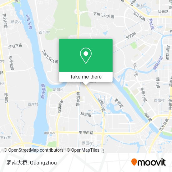 罗南大桥 map