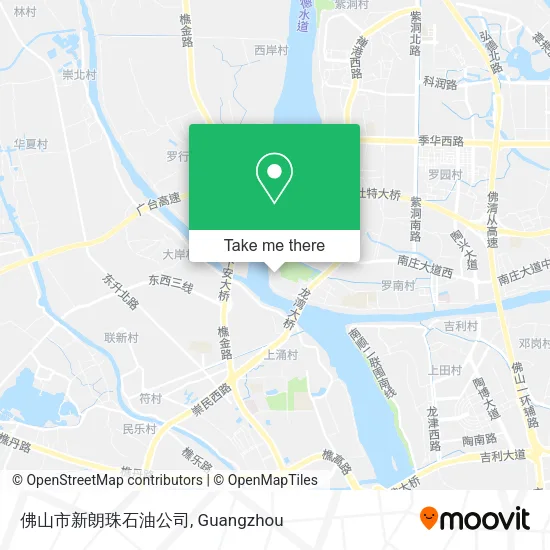 佛山市新朗珠石油公司 map
