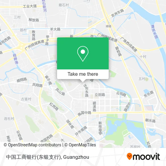 中国工商银行(东银支行) map