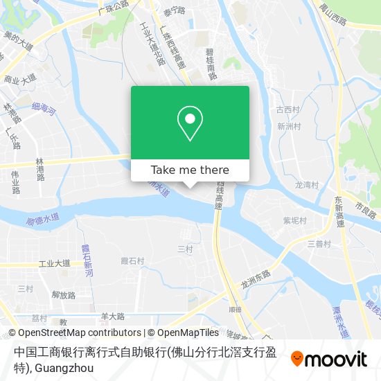 中国工商银行离行式自助银行(佛山分行北滘支行盈特) map