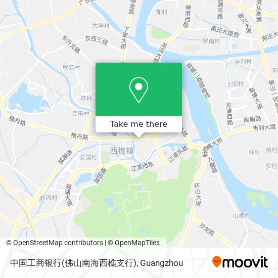 中国工商银行(佛山南海西樵支行) map