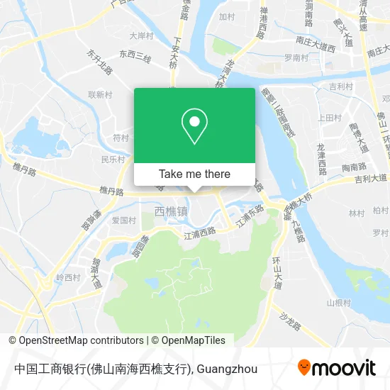 中国工商银行(佛山南海西樵支行) map