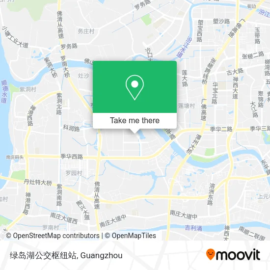 绿岛湖公交枢纽站 map