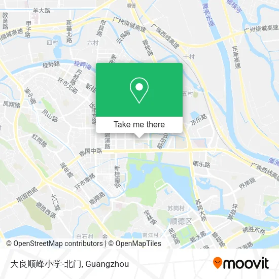大良顺峰小学-北门 map