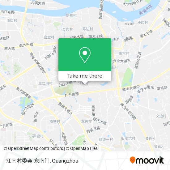江南村委会-东南门 map