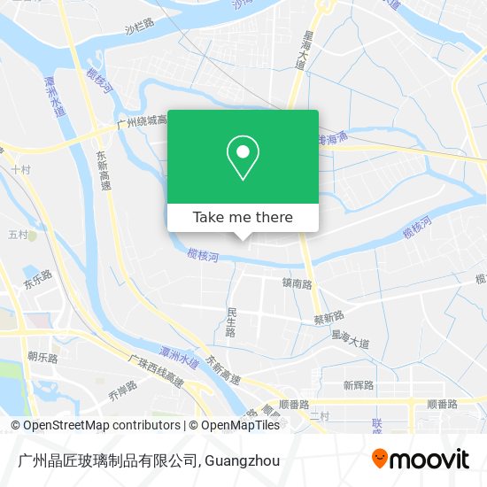 广州晶匠玻璃制品有限公司 map