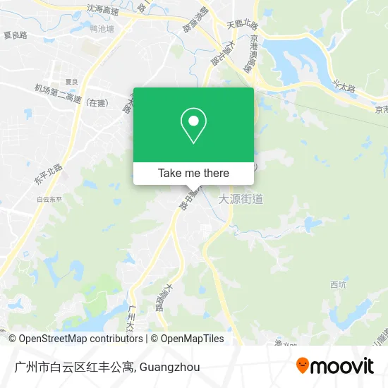 广州市白云区红丰公寓 map