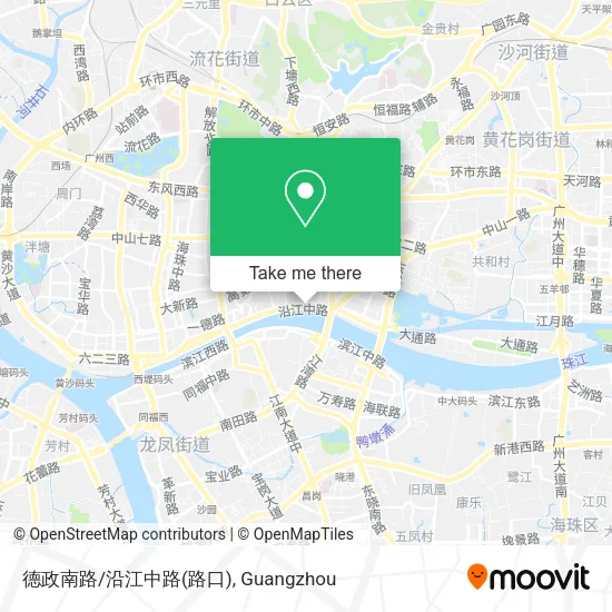 德政南路/沿江中路(路口) map