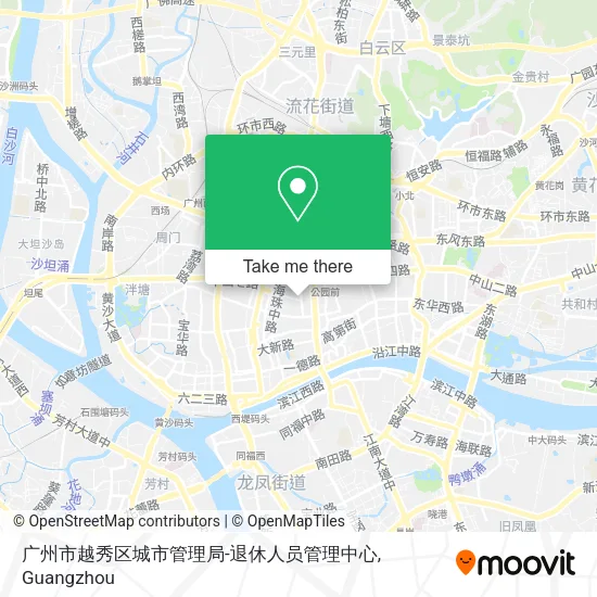 广州市越秀区城市管理局-退休人员管理中心 map