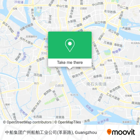 中船集团广州船舶工业公司(革新路) map