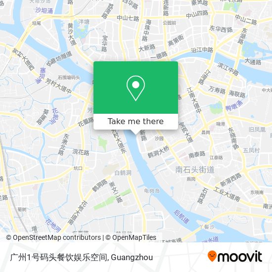 广州1号码头餐饮娱乐空间 map