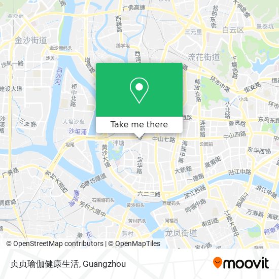 贞贞瑜伽健康生活 map