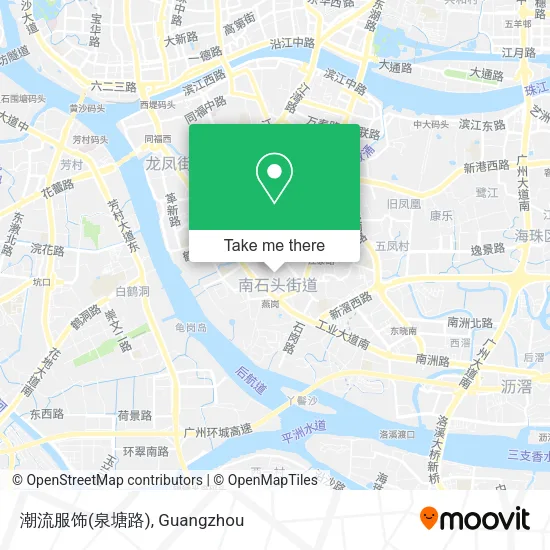 潮流服饰(泉塘路) map