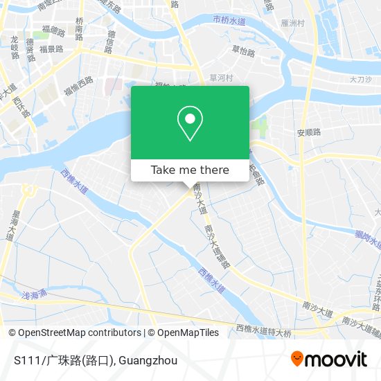 S111/广珠路(路口) map