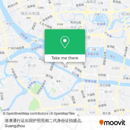 港澳通行证出国护照照相二代身份证拍摄点 map