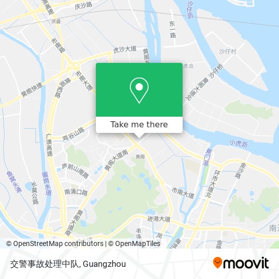 交警事故处理中队 map
