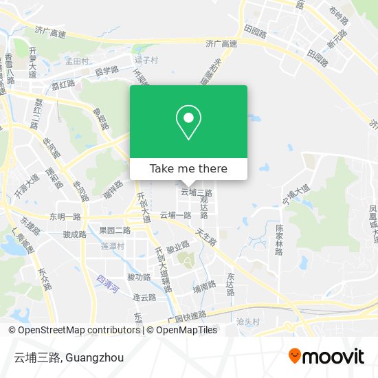 云埔三路 map