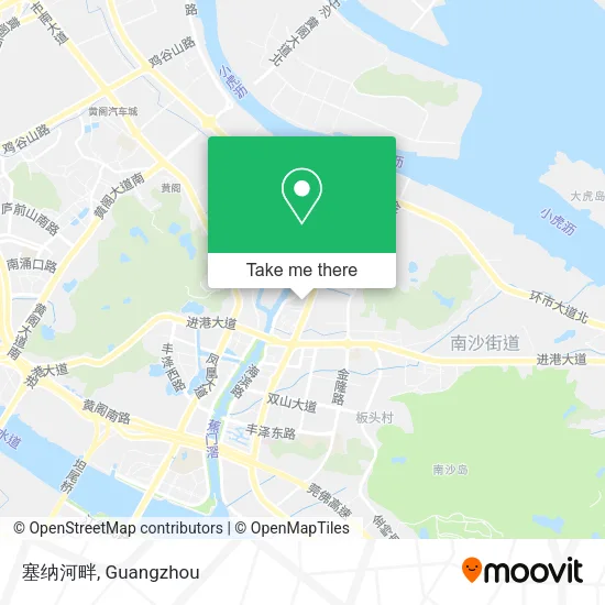 塞纳河畔 map