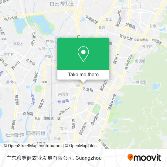广东粮导健农业发展有限公司 map