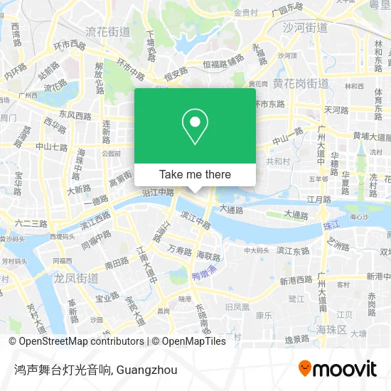 鸿声舞台灯光音响 map