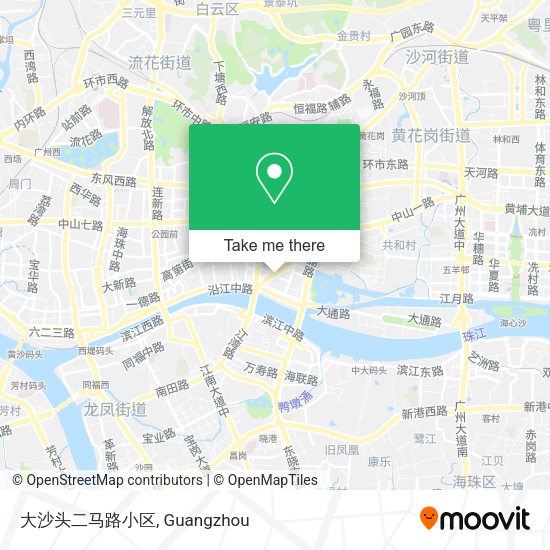 大沙头二马路小区 map