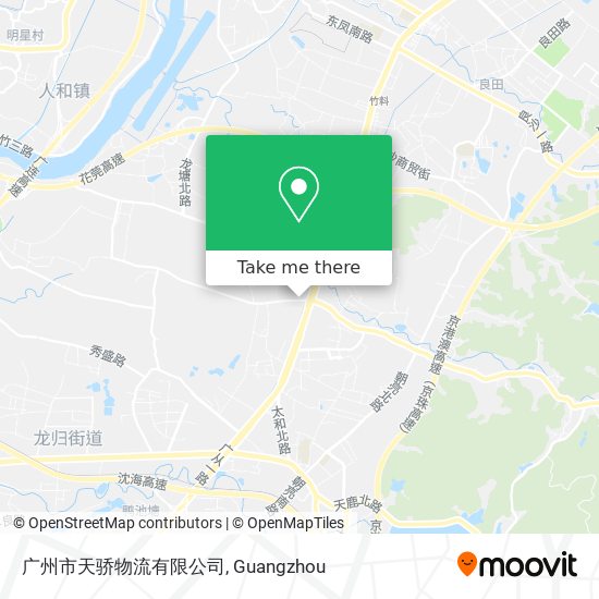 广州市天骄物流有限公司 map