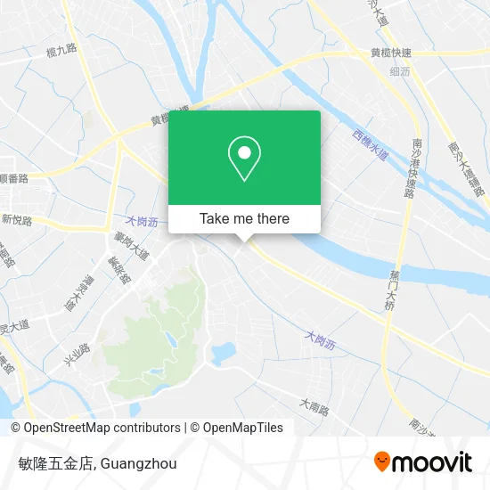 敏隆五金店 map