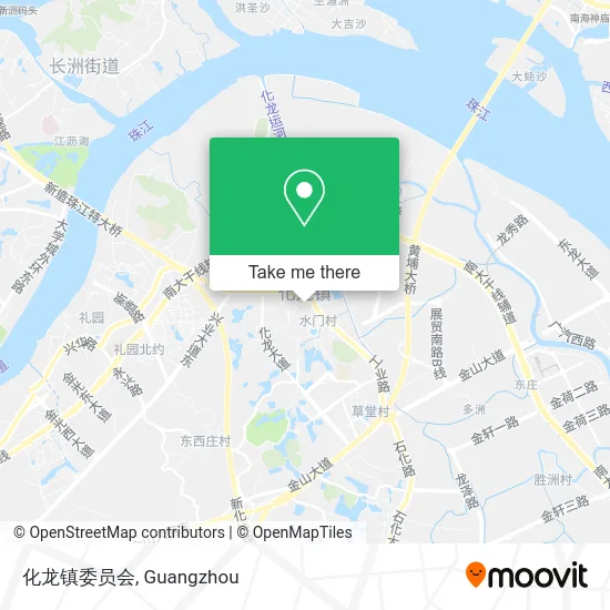 化龙镇委员会 map