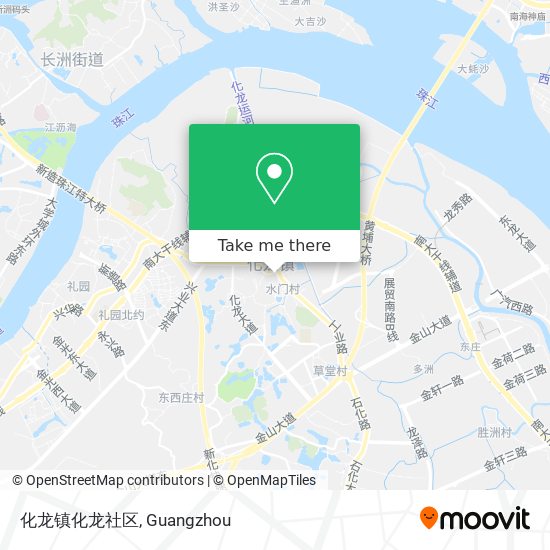 化龙镇化龙社区 map